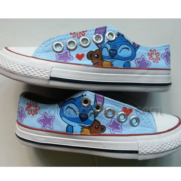 lilo and stitch custom shoes